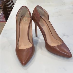 Joe’s brown heels